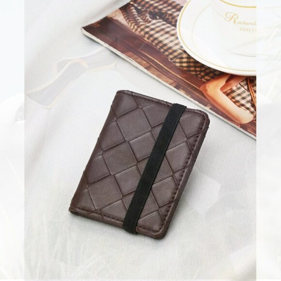 New Men Braided Small Wallet 165